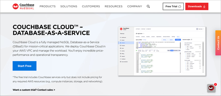 Couchbase Cloud: Database-as-a-service
