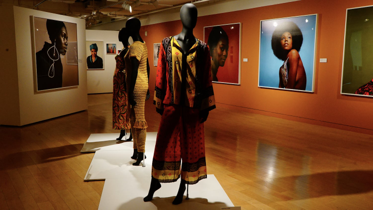 Black is Beautiful exhibit at the Museum of the African Diaspora in San Francisco. 