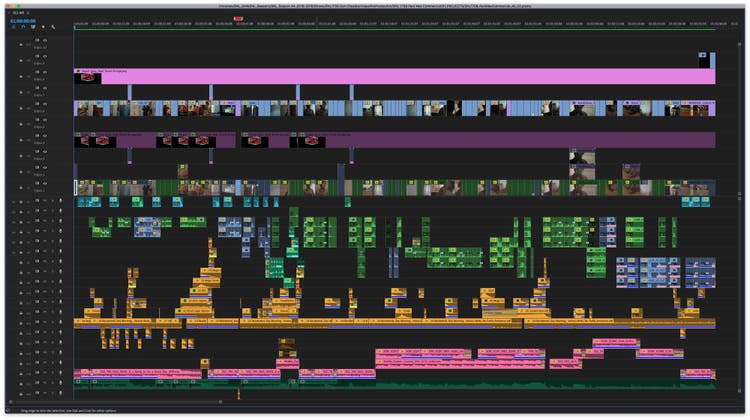 Premiere Pro timeline screenshot