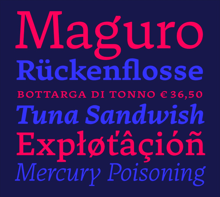 New font Tuna from Floodfonts