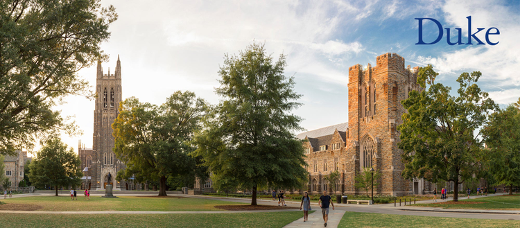Photo of Duke University campus 