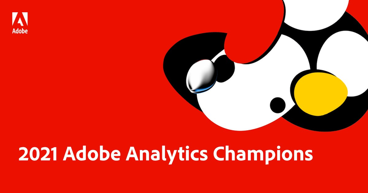 2021 Adobe Analytics Champions graphic