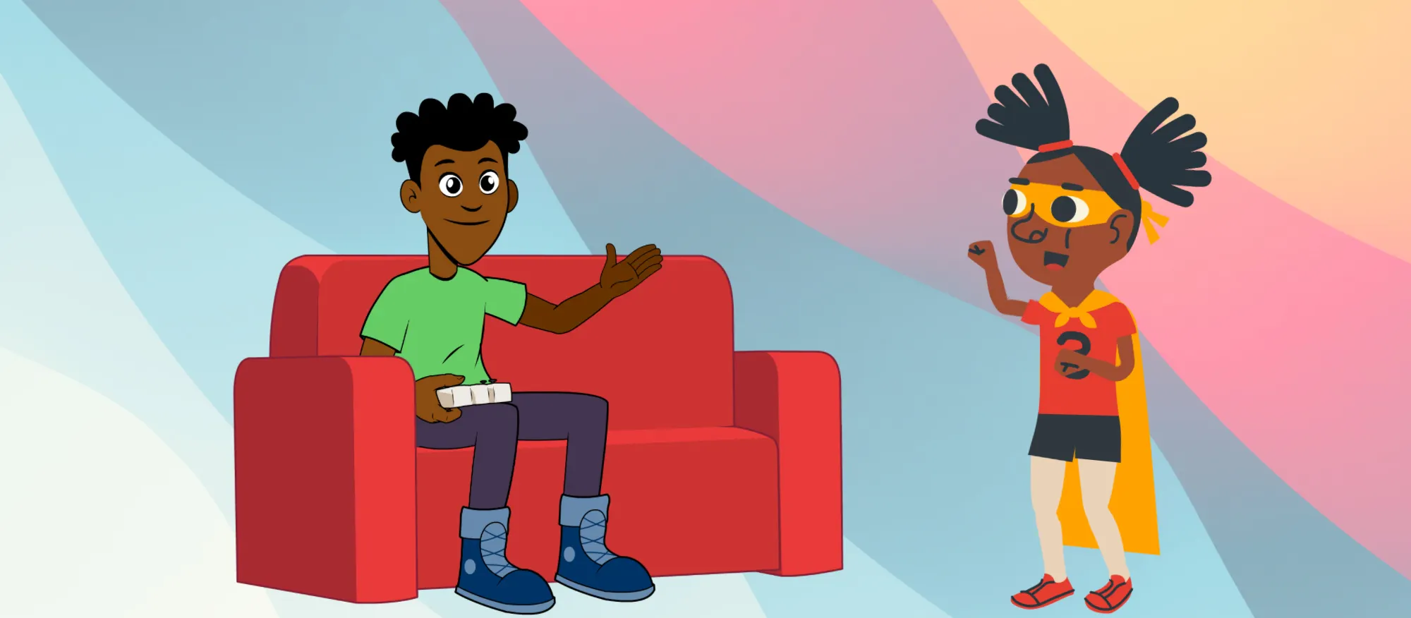 The new Alex and Sam Character Animator Puppets