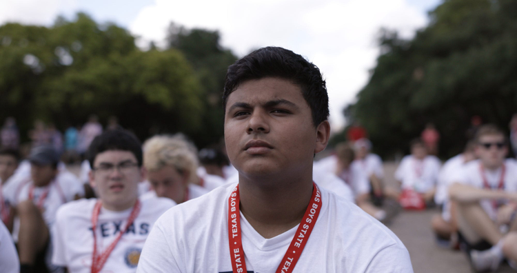 Steven Garza in “Boys State”