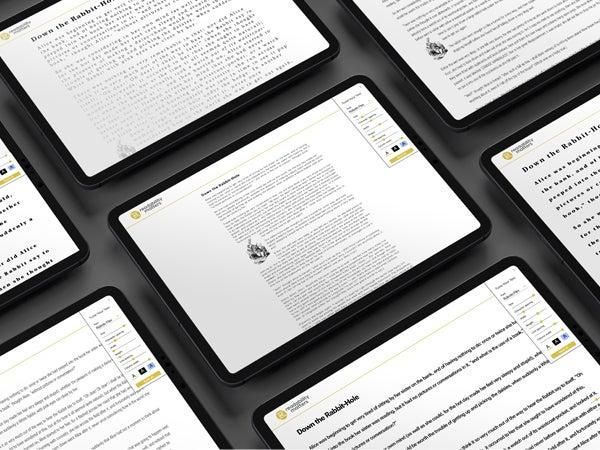 screenshots of multiple tablet computers
