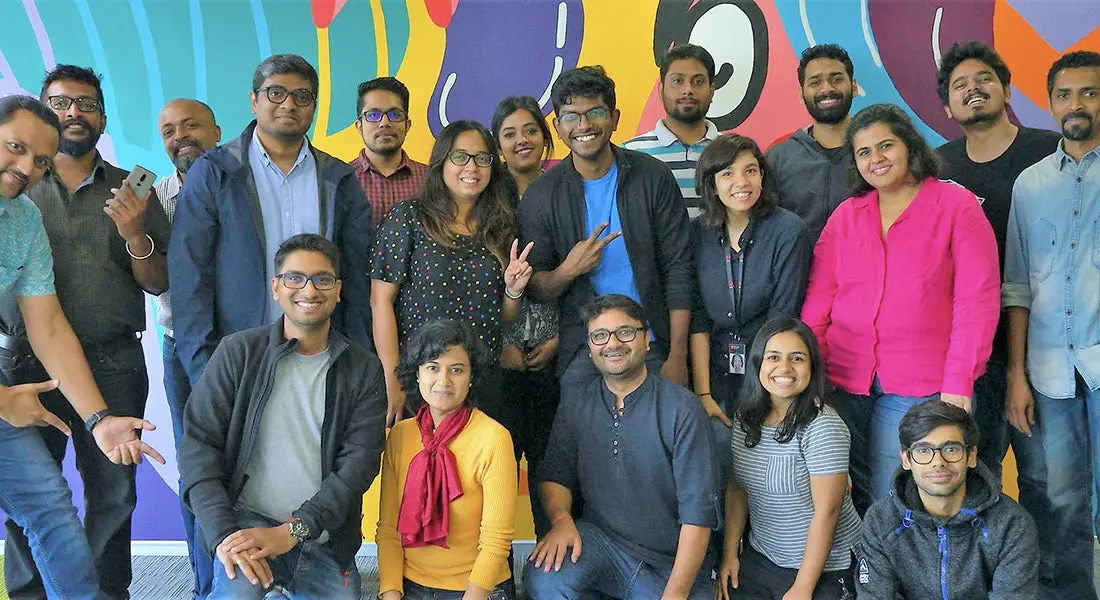 Employee in our Adobe India office. We’re proud that Great Place to Work has named Adobe India the #8 best workplace in the country.