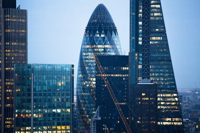 London skyline