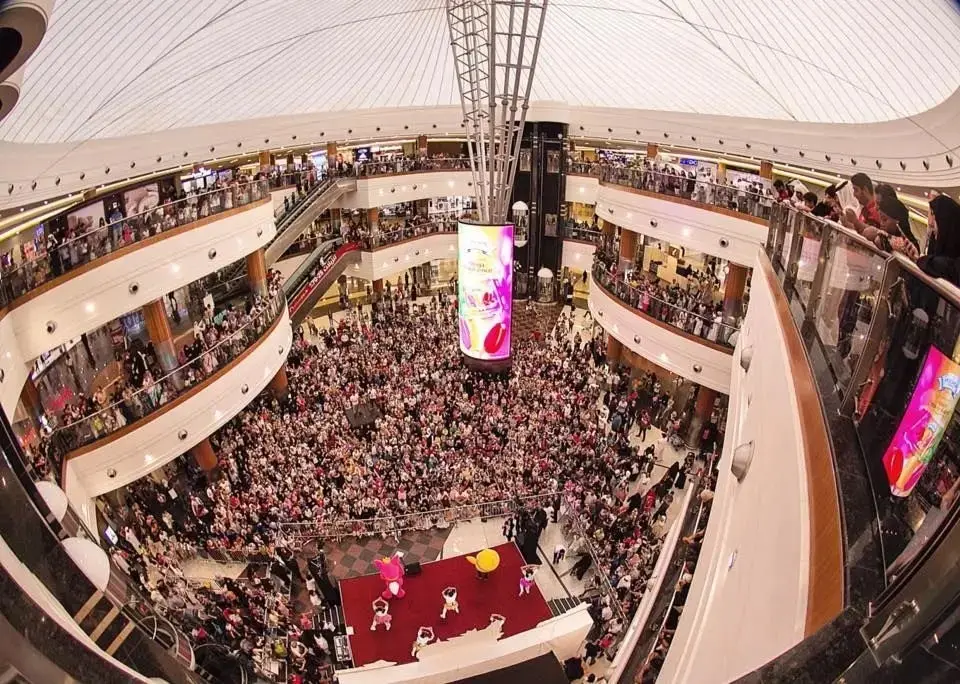 Pinkfong Dance Concert performance in Abu Dhabi.