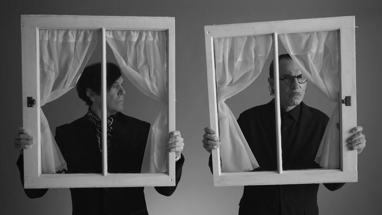 Brothers Russell Mael and Ron Mael