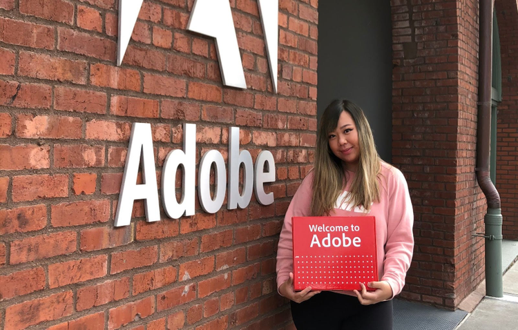 Uyen Vicky Vo, Experience Design Intern for the Adobe Fresco team.