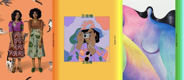 Colorful painting of Asian and Pacific Islander culture.