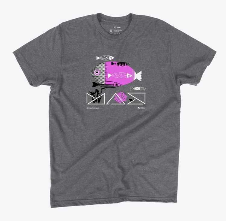 Adobe shop t shirt