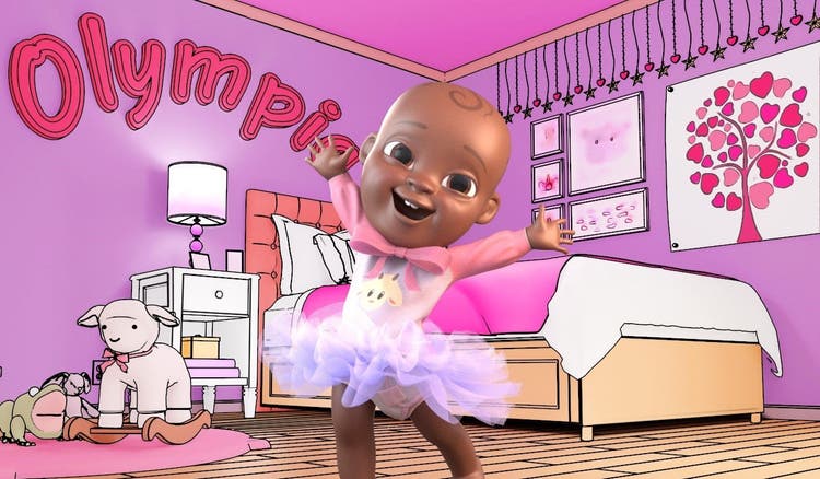 Colorful image of Qai Qai from Invisible Universe.