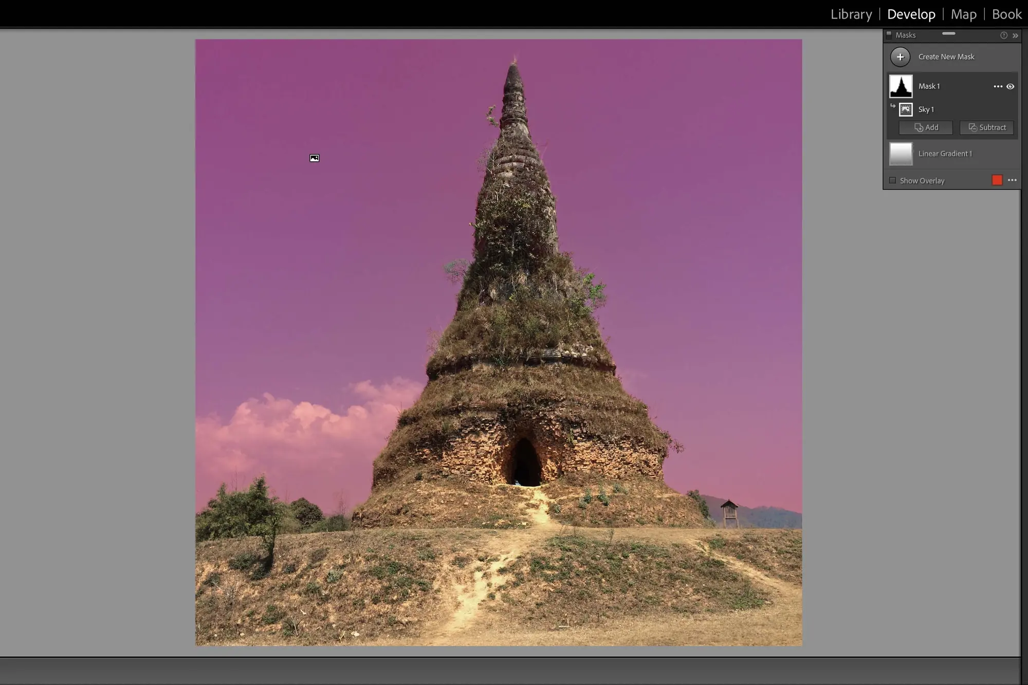 Select Sky panel screenshot.