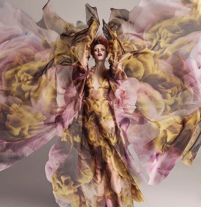 Iris van Herpen couture dress.