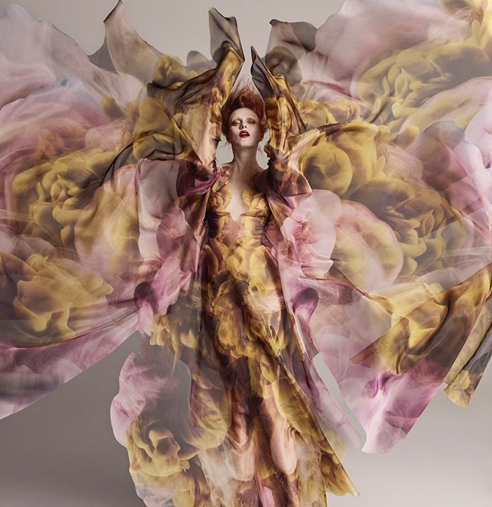 Iris van Herpen couture dress.