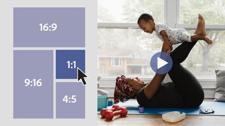 Image of aspect ration on a photo.