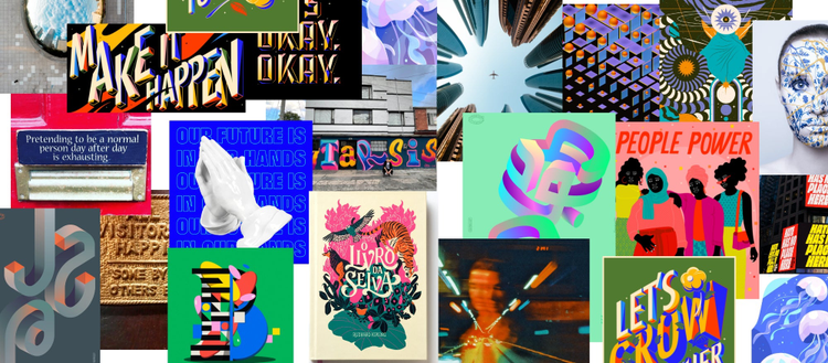 Collage of illustrations.