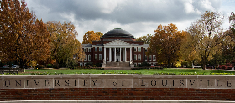 Univeristy of Louisville campus. 