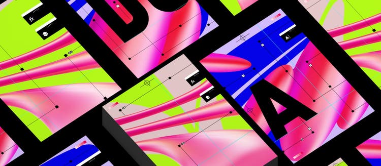 Colorful abstract art.