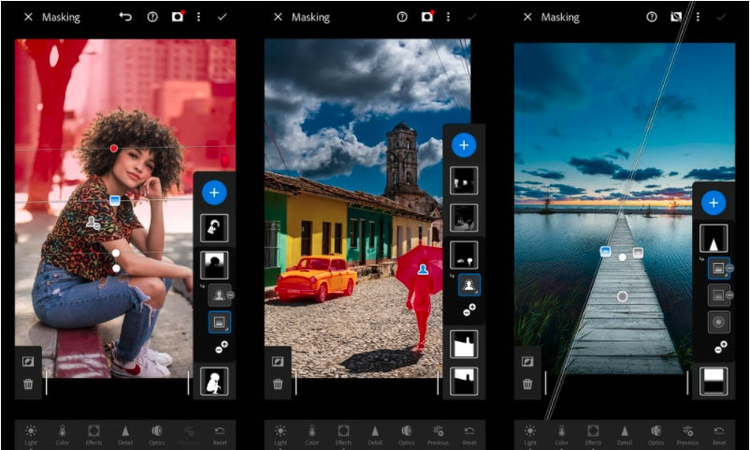 New Adobe Lightroom features shown in screenshot