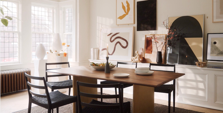 West Elm Dining Room. 