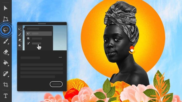 Screenshot of a Photoshop editing workflow.