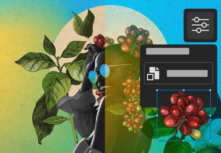 Screenshot of Photoshop Smart Objects.