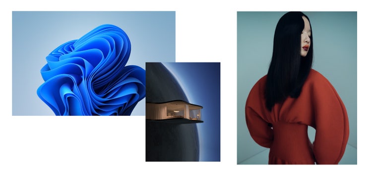 Collage of images created using Behance.