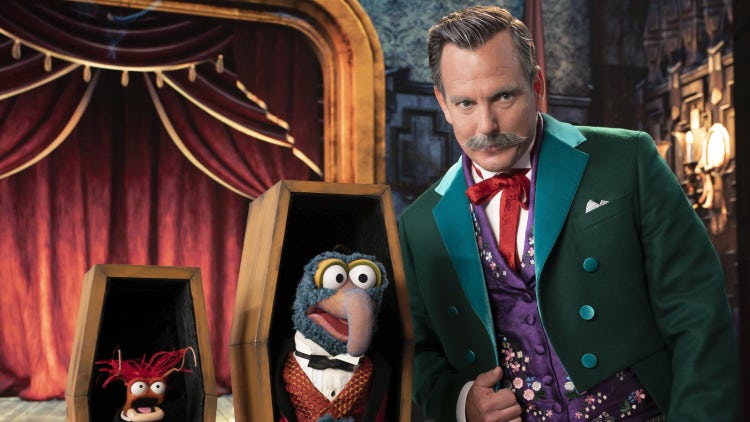 Still image from "Muppets Haunted Mansion".