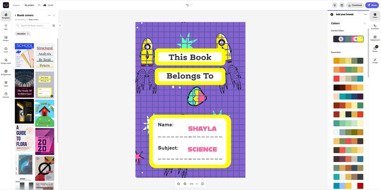 Illustration created using Creative Cloud Express for Education.