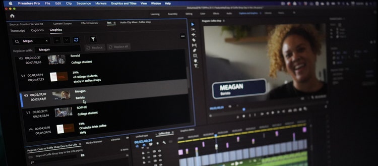 Put more character into your video content: new tools for titles, graphics  and animation | Adobe