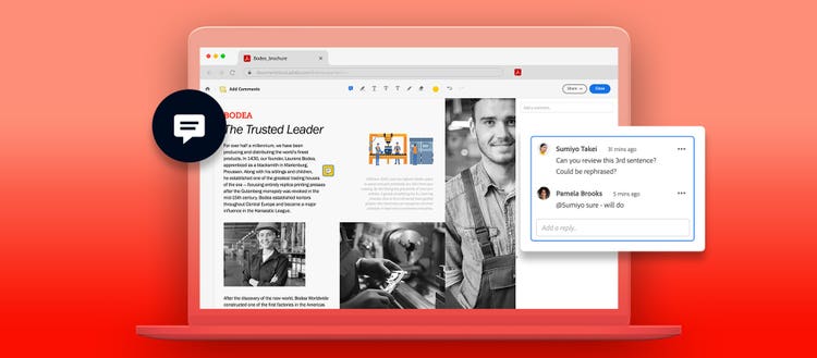 Image of Adobe Acrobat online.