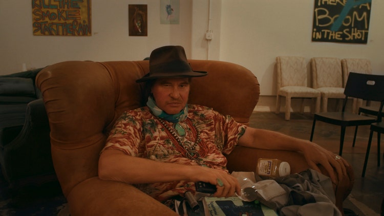 Still of Val Kilmer in “Val”.