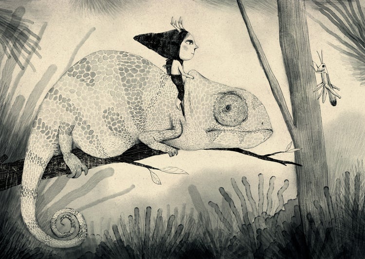 Bugs for dinner, by Nico Lassalle.