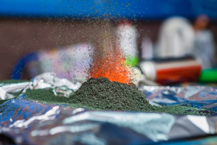 Image of a chemical reaction.