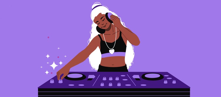 Illustration by Sophie Alp, a Stock illustrator.