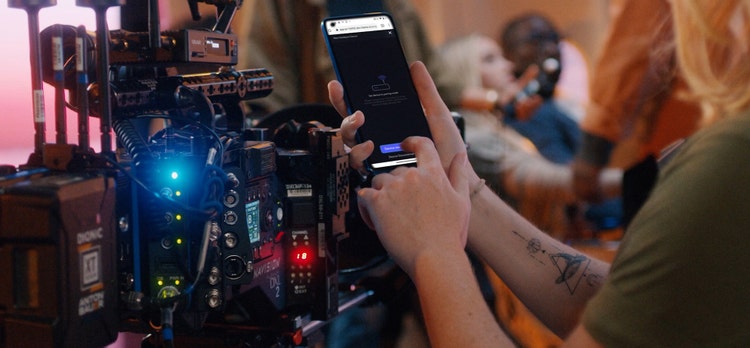 Screen shot of features of Frame.io for Creative Cloud .