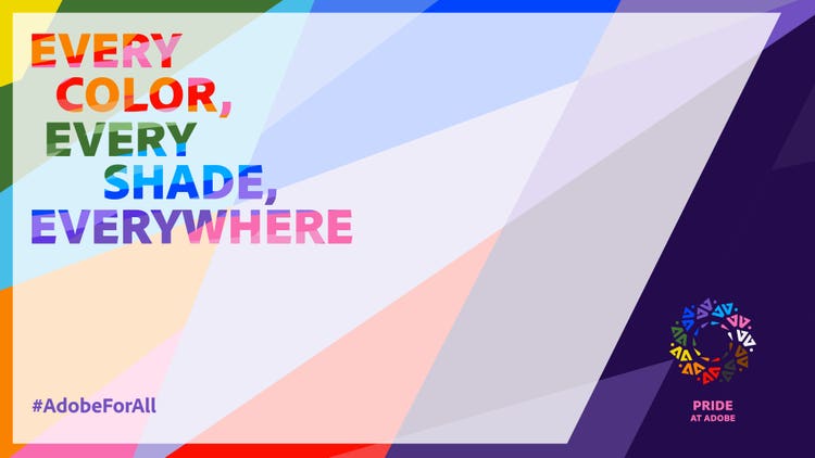 Every color, every shade, everywhere banner