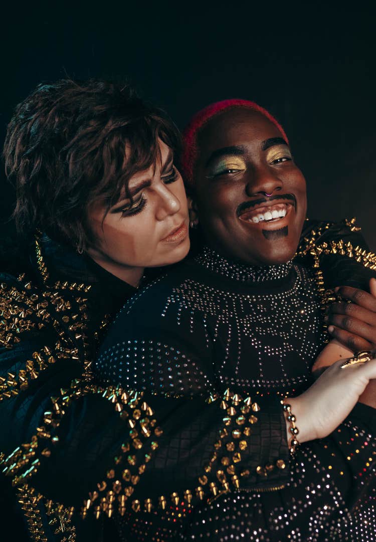 Image of Luke Modelo and Helixir Jynder Byntwell, Image taken by Kane Andrade.