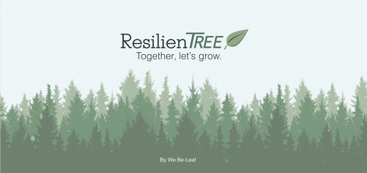 ResilienTree design concept by team We Be-Leaf, that won the CVS Health Creative Jam.