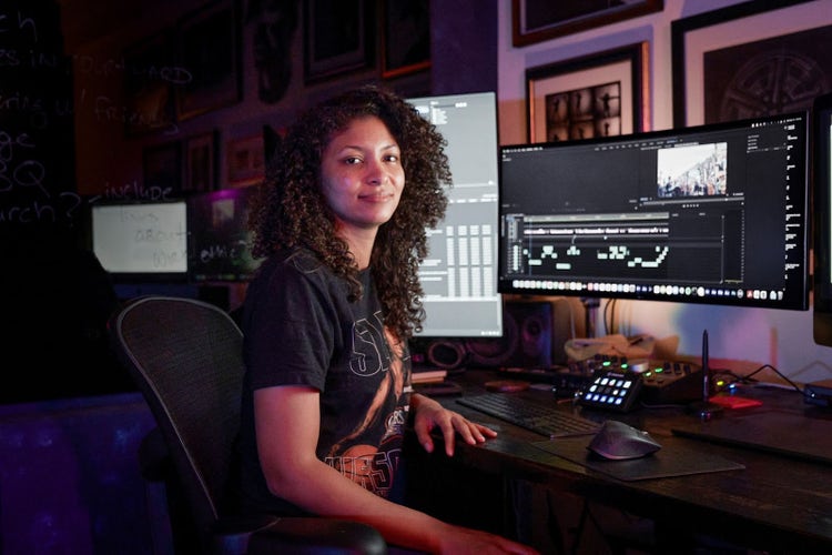 North Face documentary, Free to Run editor Jazzy Kettanacker.