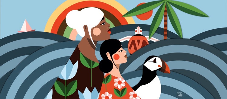 Artwork by Candice Long.