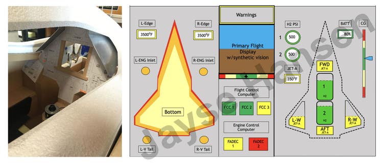 Lockheed Martin’s Skunk Works division led the core design, ensuring a high level of accuracy throughout the sequences.