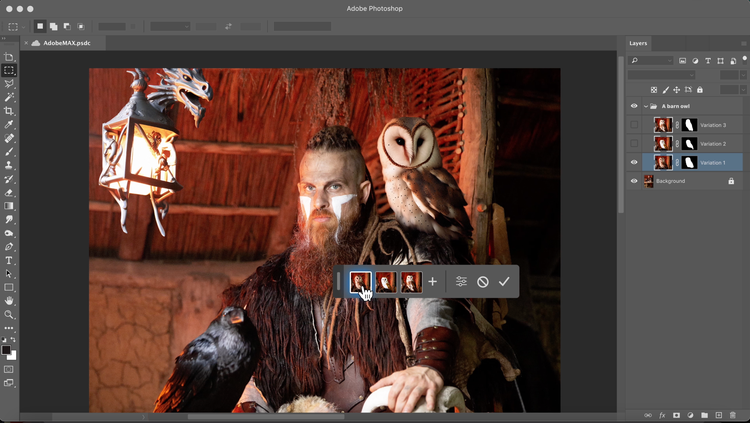 Image of a man with AI overlays on top.
