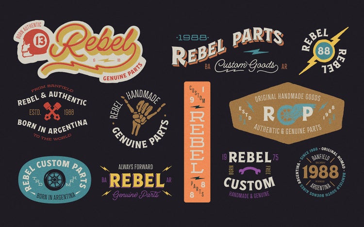 New fonts included in your Adobe Creative Cloud subscription.