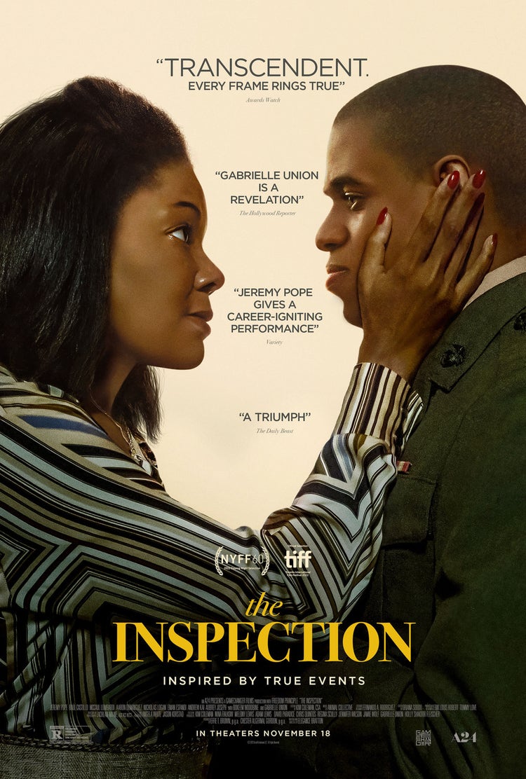 The Inspection movie poster.