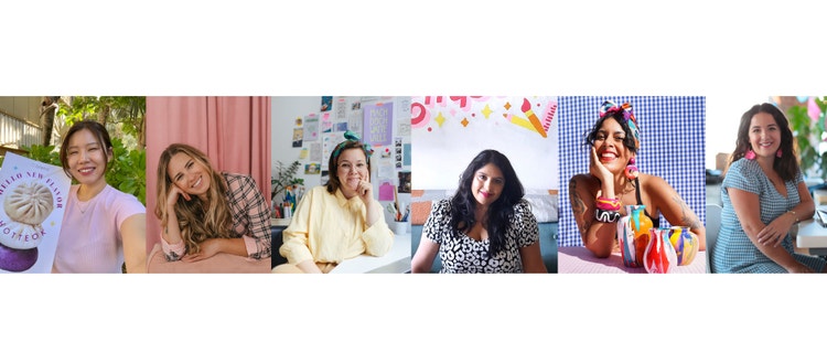Banner image of female entrepreneurs.