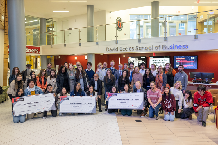 David Eccles School of Business has teamed with nonprofit WHOlives and Adobe to raise awareness for the need for clean water worldwide.