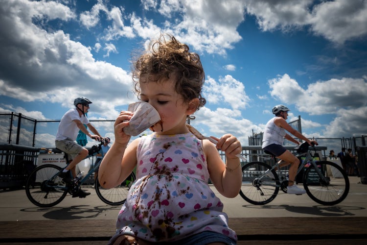 Vignette created using Photoshop.